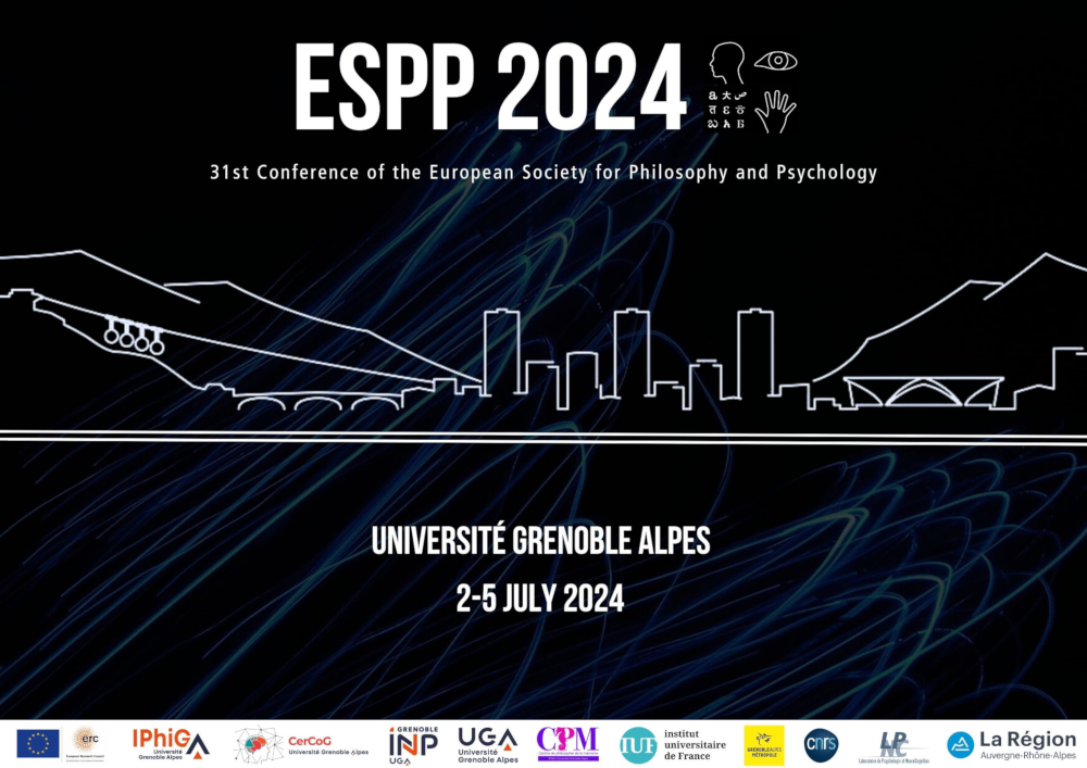 Poster for European Society for Philosophy and Psychology: 31st Annual Meeting
