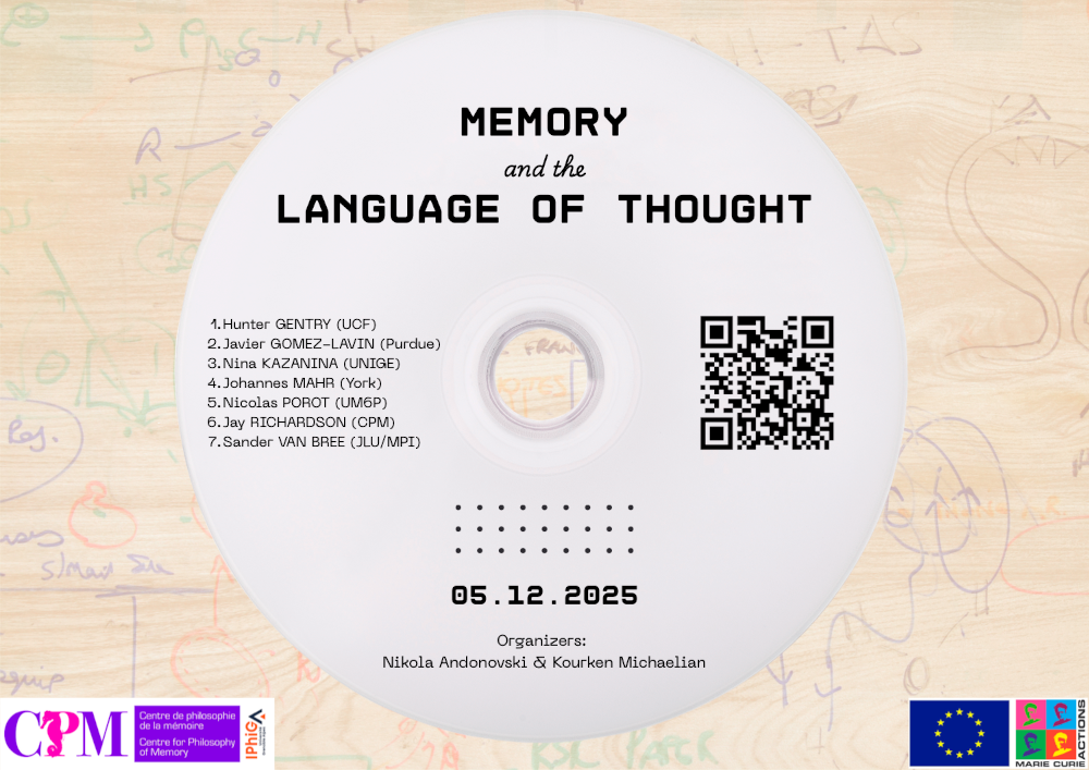 Poster for Memory and the Language of Thought